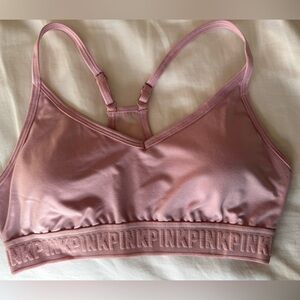 PINK Victoria's Secret Dusty Rose Pink Bralette Bra Medium